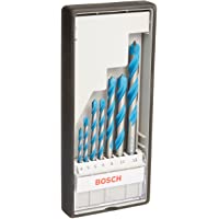 Bosch Professional Set de 7 brocas multiuso CYL-9 Multi Construction (accesorios para taladros con vástago cilíndrico)